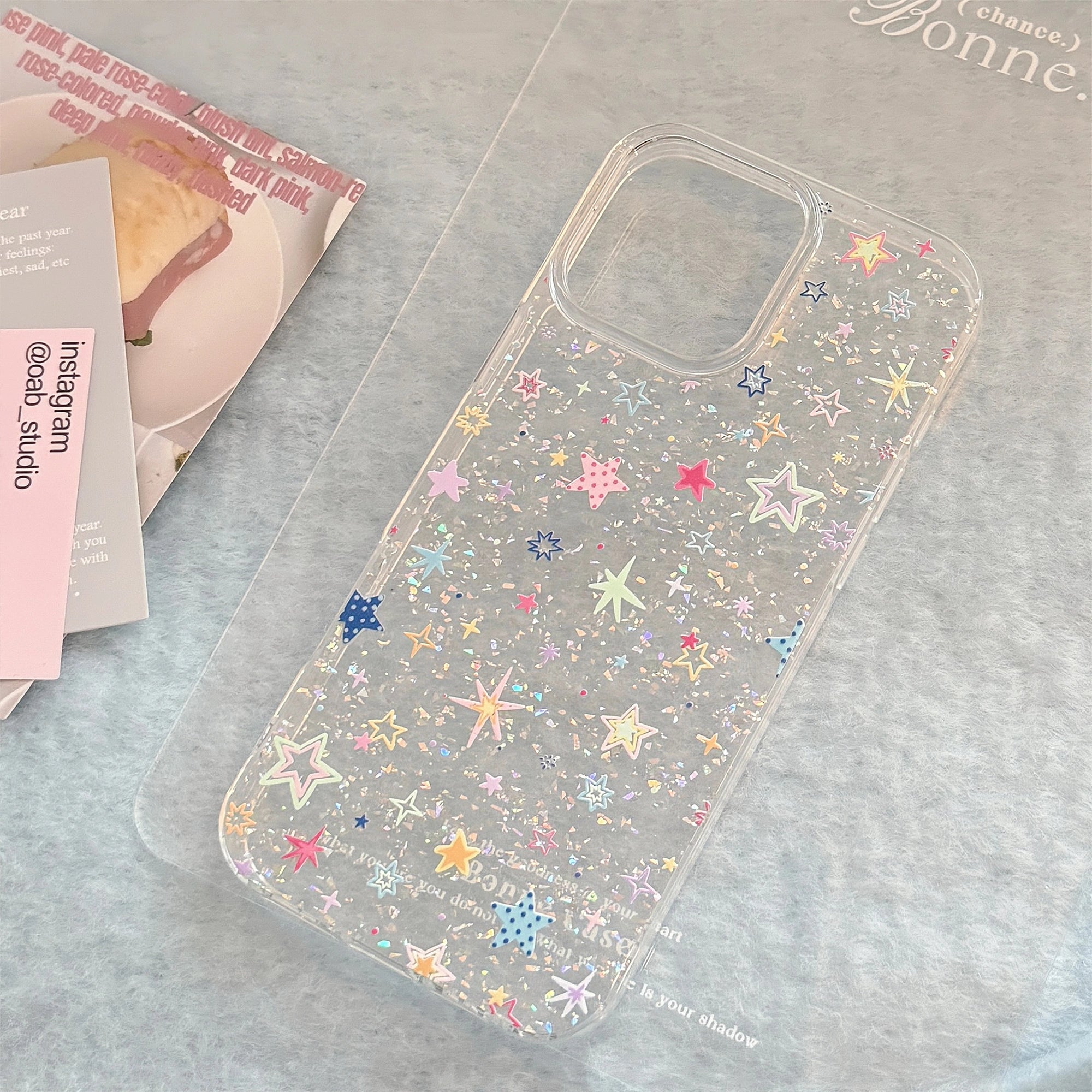 Layered Star Shards - iPhone Case